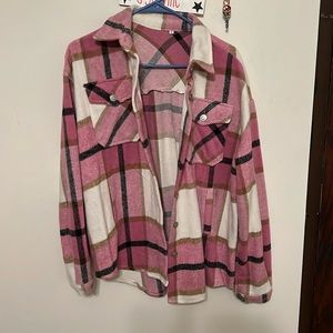 Thick flannel jacket